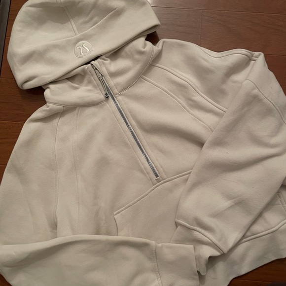 lululemon bone scuba half-zip - Picture 1 of 4